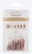 The Beadsmith Tube Crimp Beads, Basic Elements, 4 Vials in Assorted Sizes, Copper Color, Uniform Cylindrical Shape, No Sharp Edges, Designed to Secure The Ends of Jewelry Stringing Wires and Cables